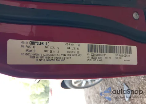 2008 Chrysler 300C Hemi from USA, damaged, VIN 2C3KA63H98H311142